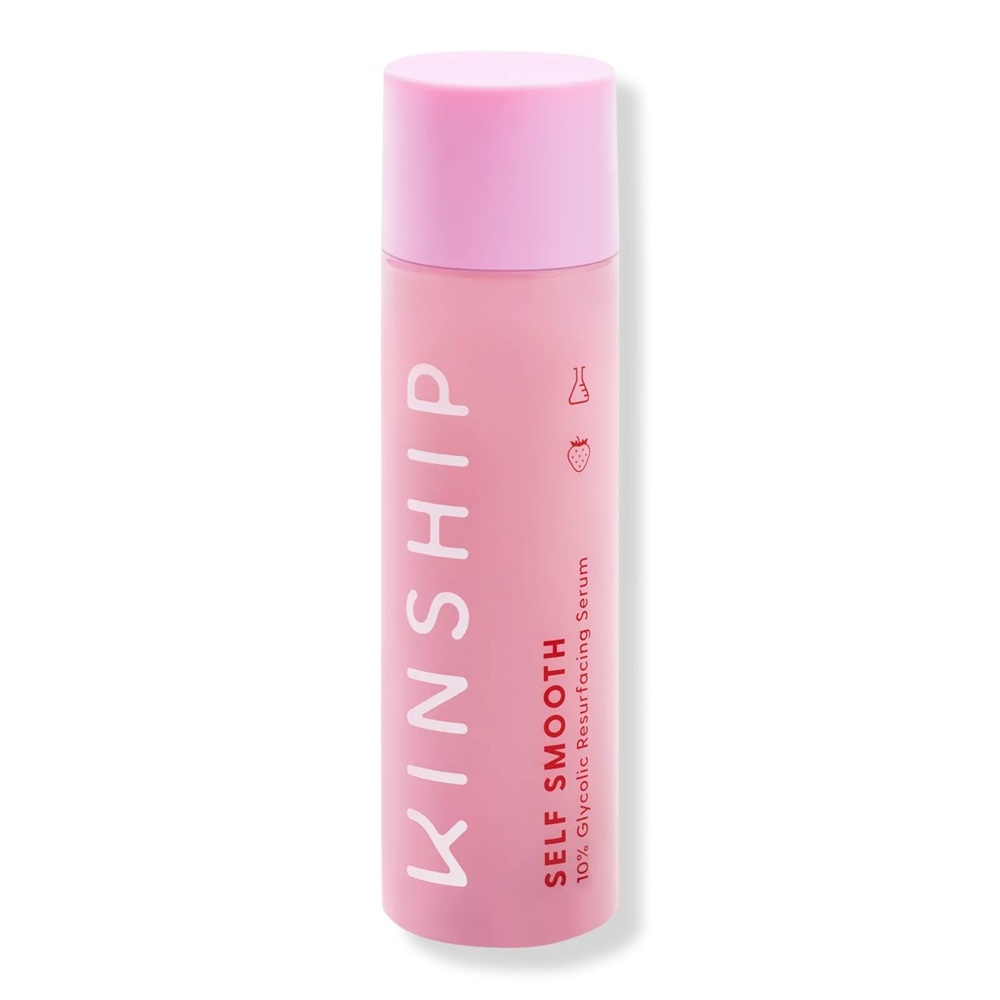 Kinship self smooth 10% glycolic resurface serum, 0.20 fl oz / 6ml